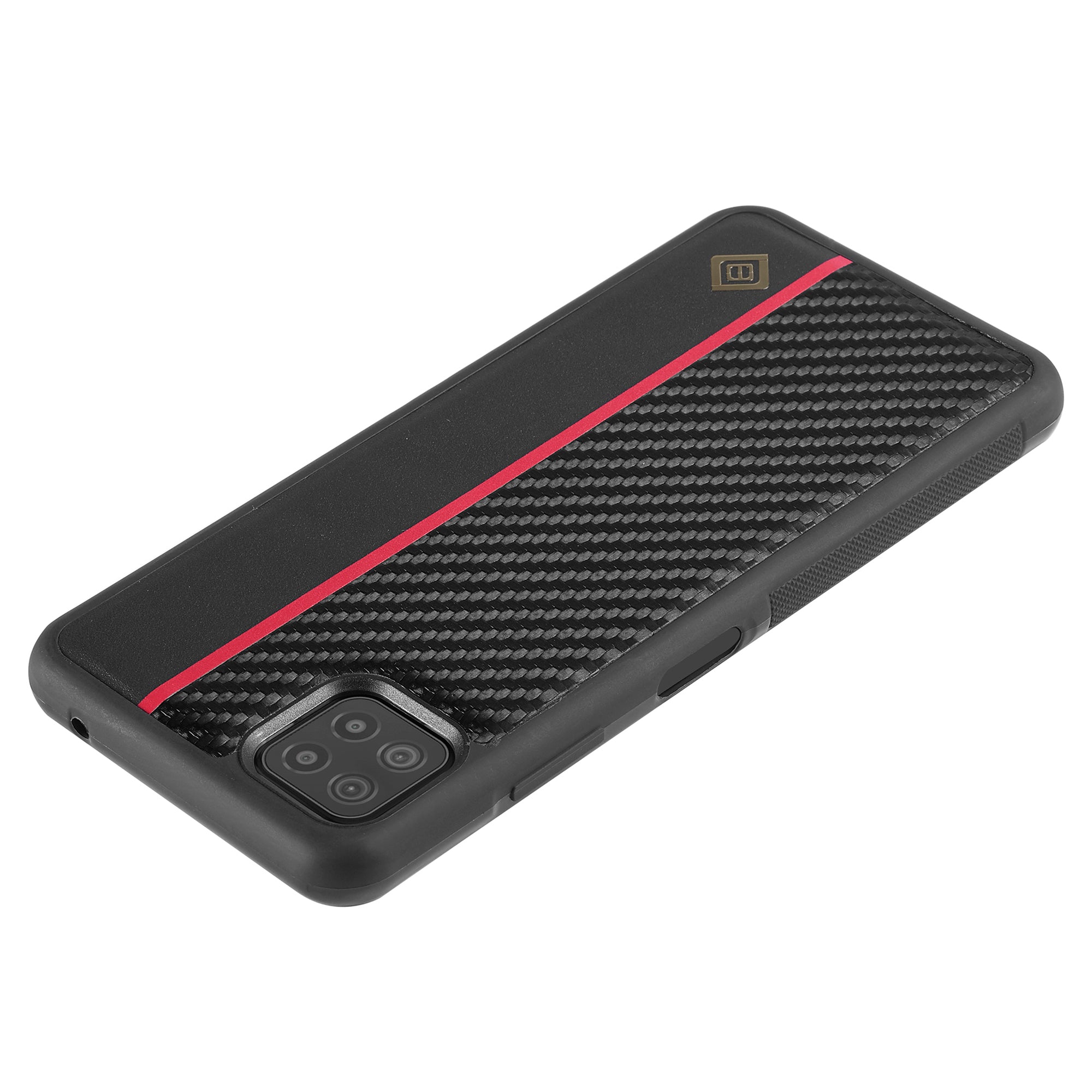 LC.IMEEKE Cell Phone Case for Samsung Galaxy A22 5G (EU Version) , Carbon Fiber Texture Leather+TPU+EVA Slim Cover LC.IMEEKE Cell Phone Case for Samsung Galaxy A22 5G (EU Version) , Carbon Fiber Texture Leather+TPU+EVA Slim Cover